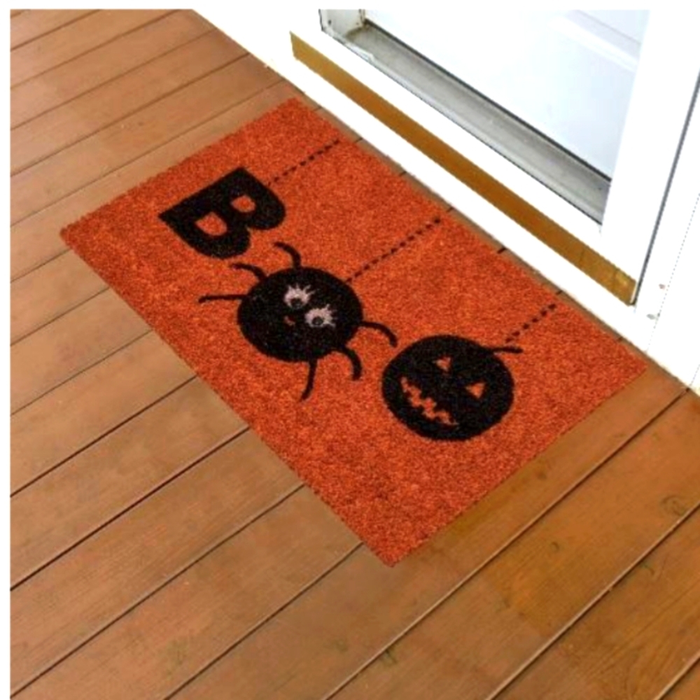 Coir Halloween BOO mat